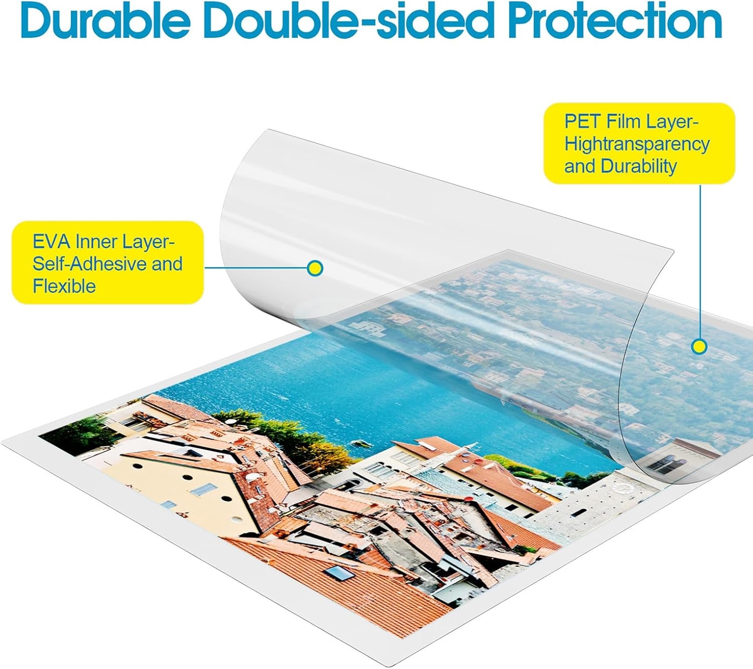 image:imageKTRIO 25 Pack Laminating Sheets 5 Mil Laminating Pouches for 11x17 Paper Actual 115 x 175 Thermal Laminate Sheets for Laminator Large Clear Lamination Paper for Documents Office School Home100 Pack
