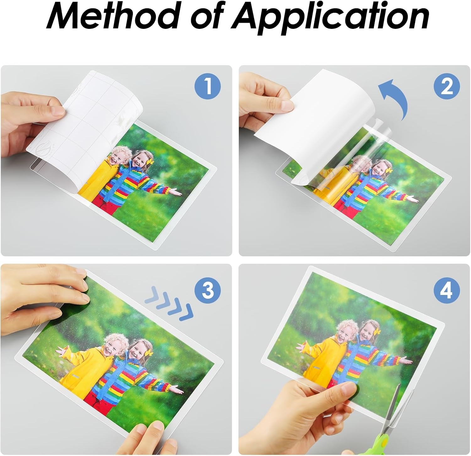 image:imageKTRIO 25 Pack Self Sealing Laminating Pouches for 4x6 Photos 10 Mil 45 x 65 Self Adhesive Laminating Sheets Thick Photo Lamination Paper Clear Laminate Sheets No Laminator Machine Needed45 x 65