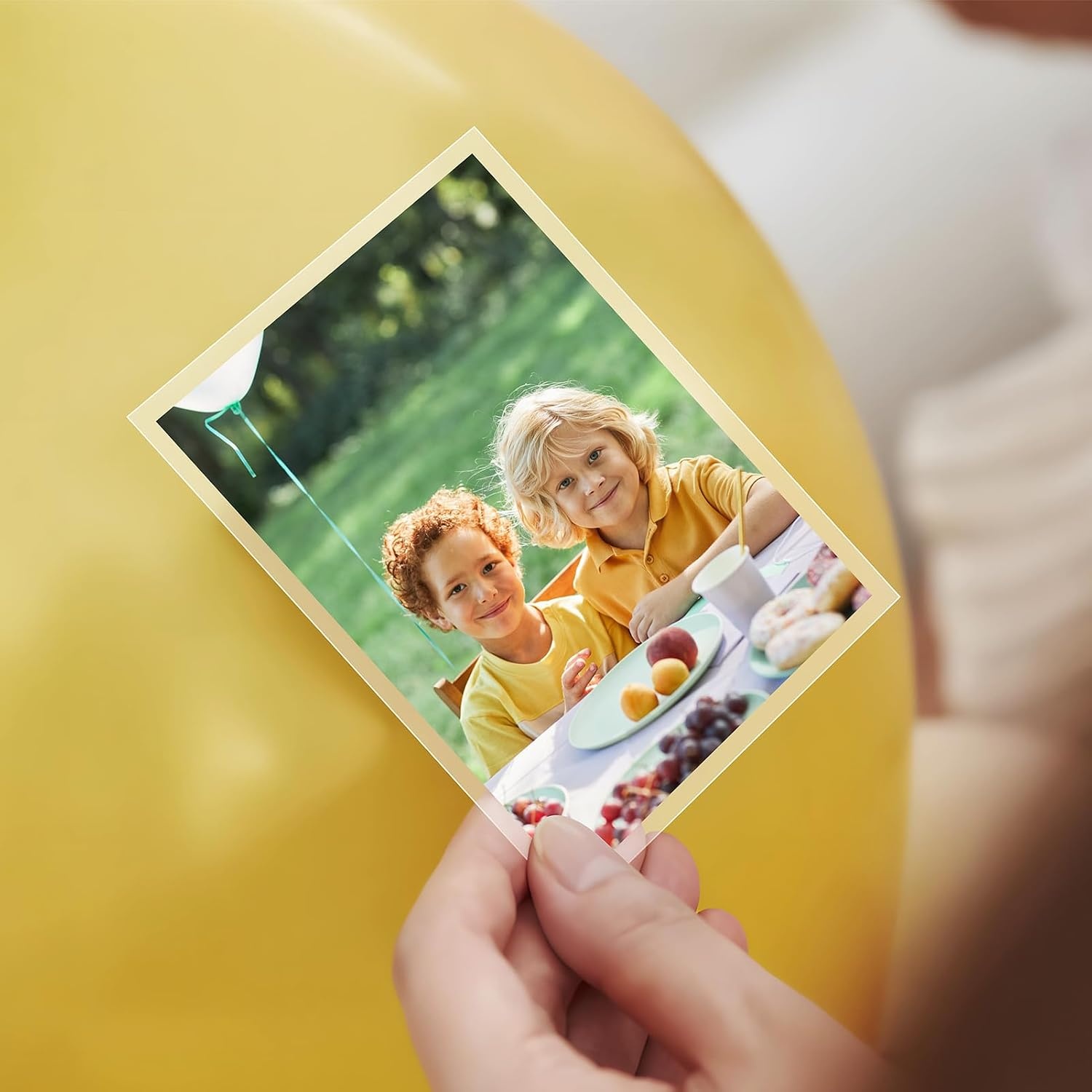 image:imageKTRIO 25 Pack Self Sealing Laminating Pouches for 4x6 Photos 10 Mil 45 x 65 Self Adhesive Laminating Sheets Thick Photo Lamination Paper Clear Laminate Sheets No Laminator Machine Needed55 x 75