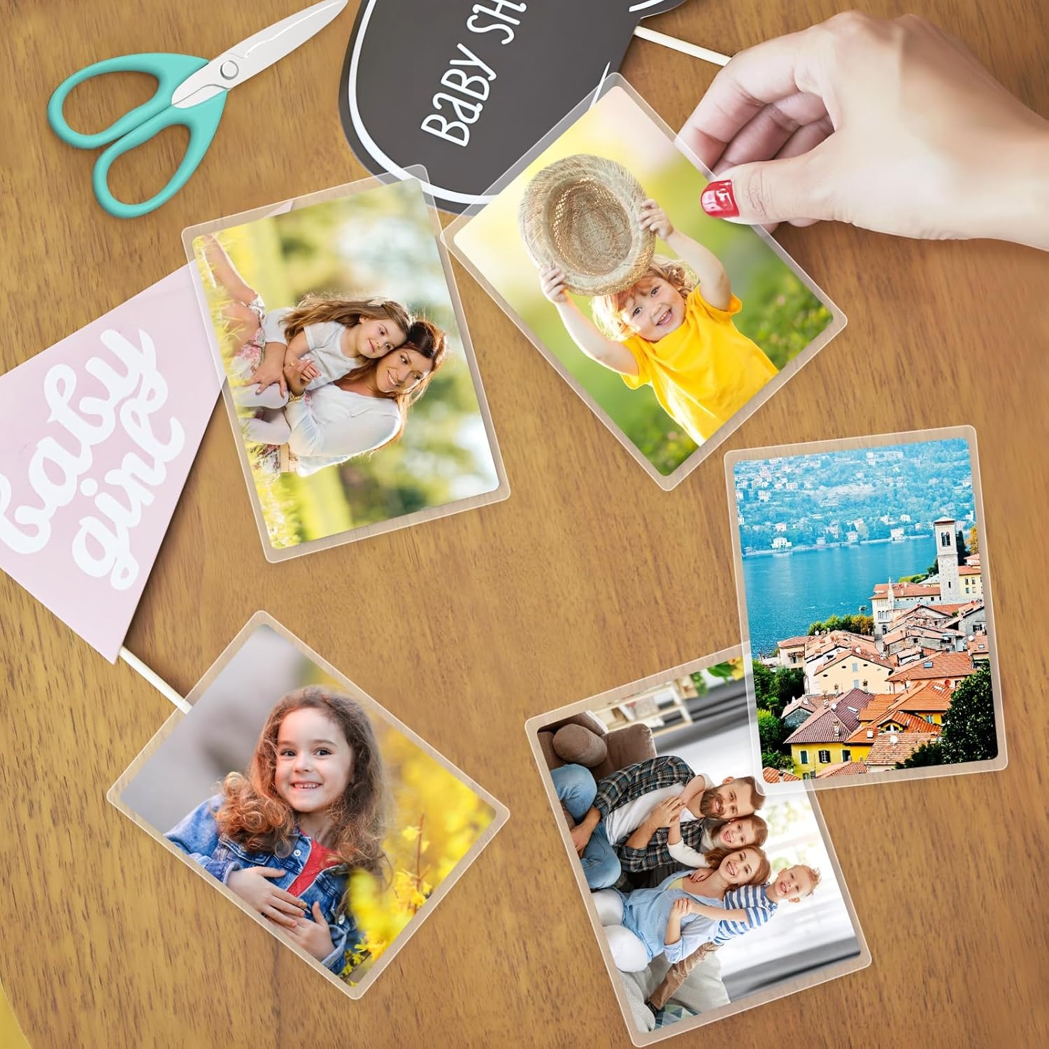 image:imageKTRIO 25 Pack Self Sealing Laminating Pouches for 4x6 Photos 10 Mil 45 x 65 Self Adhesive Laminating Sheets Thick Photo Lamination Paper Clear Laminate Sheets No Laminator Machine Needed45 x 65