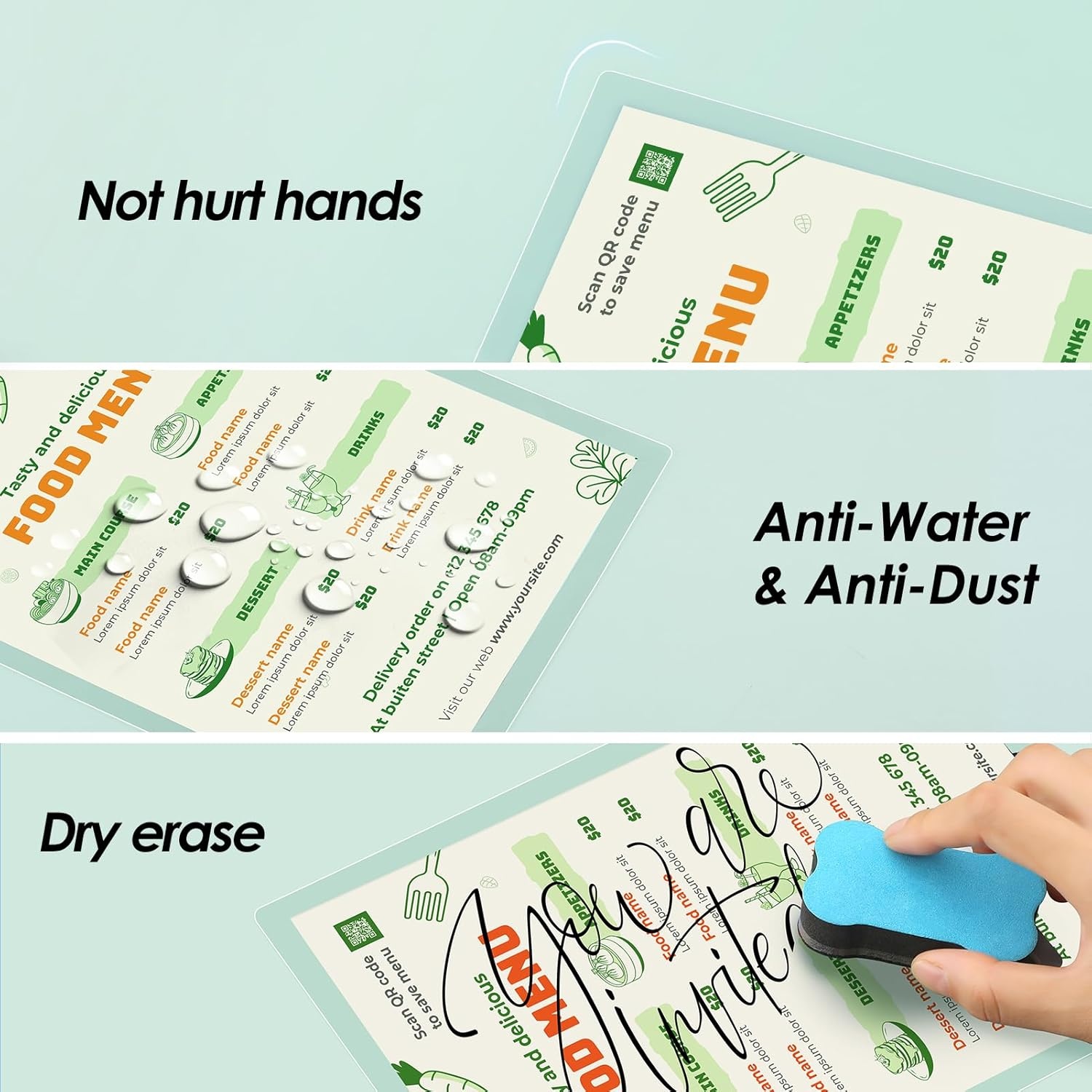 image:imageKTRIO 25 Pack Self Sealing Laminating Pouches for 4x6 Photos 10 Mil 45 x 65 Self Adhesive Laminating Sheets Thick Photo Lamination Paper Clear Laminate Sheets No Laminator Machine Needed9 x 115
