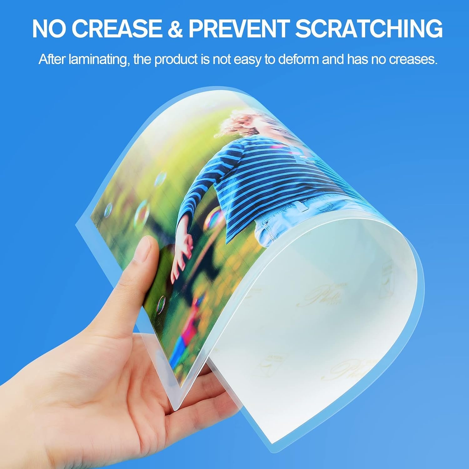 image:imageKTRIO 300 Pack Laminating Sheets 5 Mil Hold 85 x 11 inch Documents Menu Actual 9 x 115 Thermal Laminating Pouches Clear Laminate Sheets for Laminator Letter Size Lamination Paper Office SchoolVarious Sizes 150 Pack