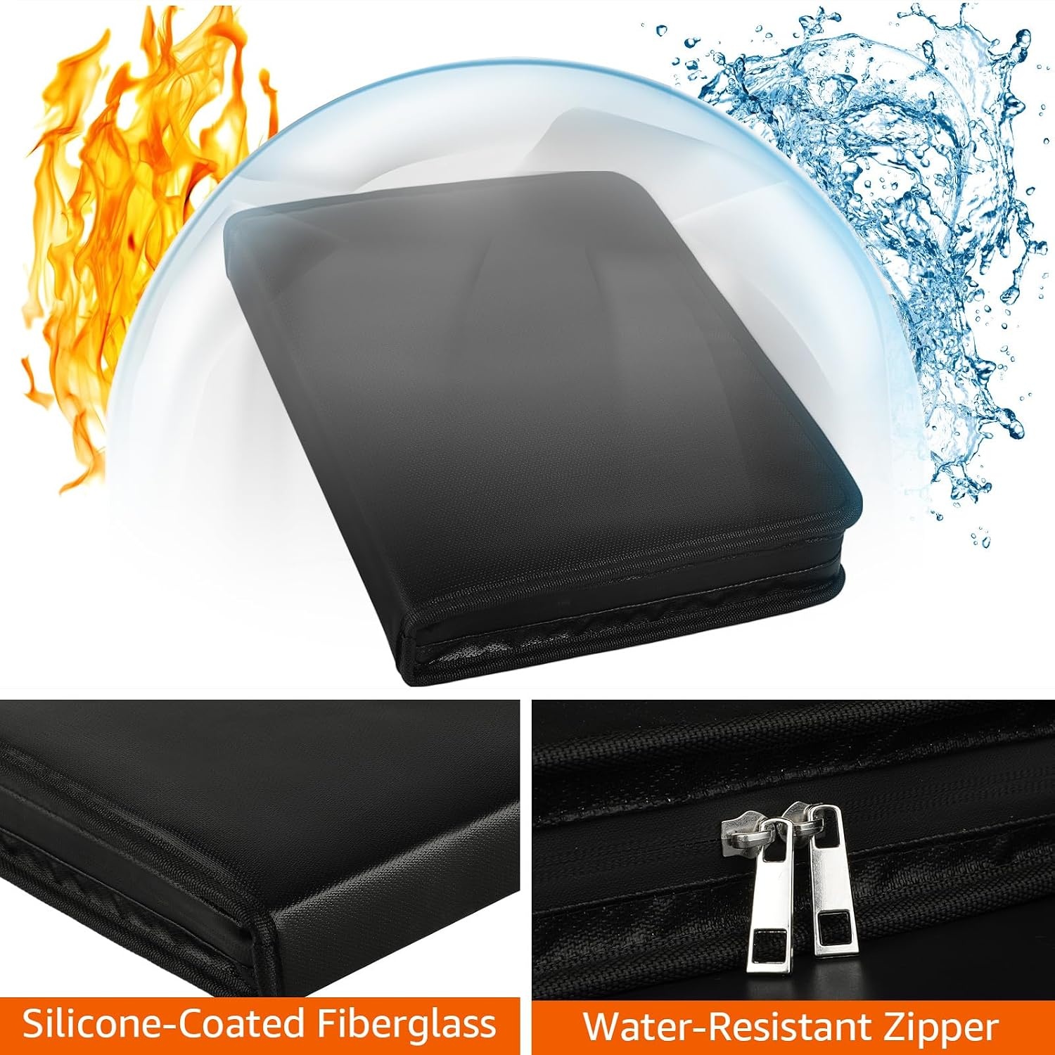 image:imageKTRIO Coin Collection Book Holder for Collectors 300 Pockets Fireproof Waterproof Coins Collecting Album amp 60 Sleeves Money Binder Display Storage Case for Quarter Currency Collection Supplies Black