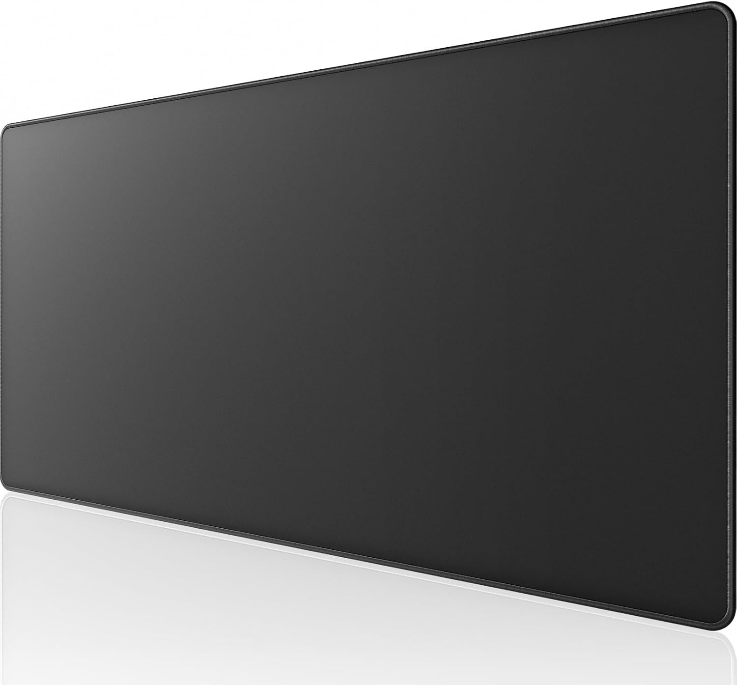 image:imageKTRIO Large Gaming Mouse Pad Desk Mat for Gamer 315 x 157 Black XXL Extended Size Design Superior MicroWeave Cloth NonSlip Rubber Base Durable Stitched Edges WaterResistant CoatingBlack Stealth