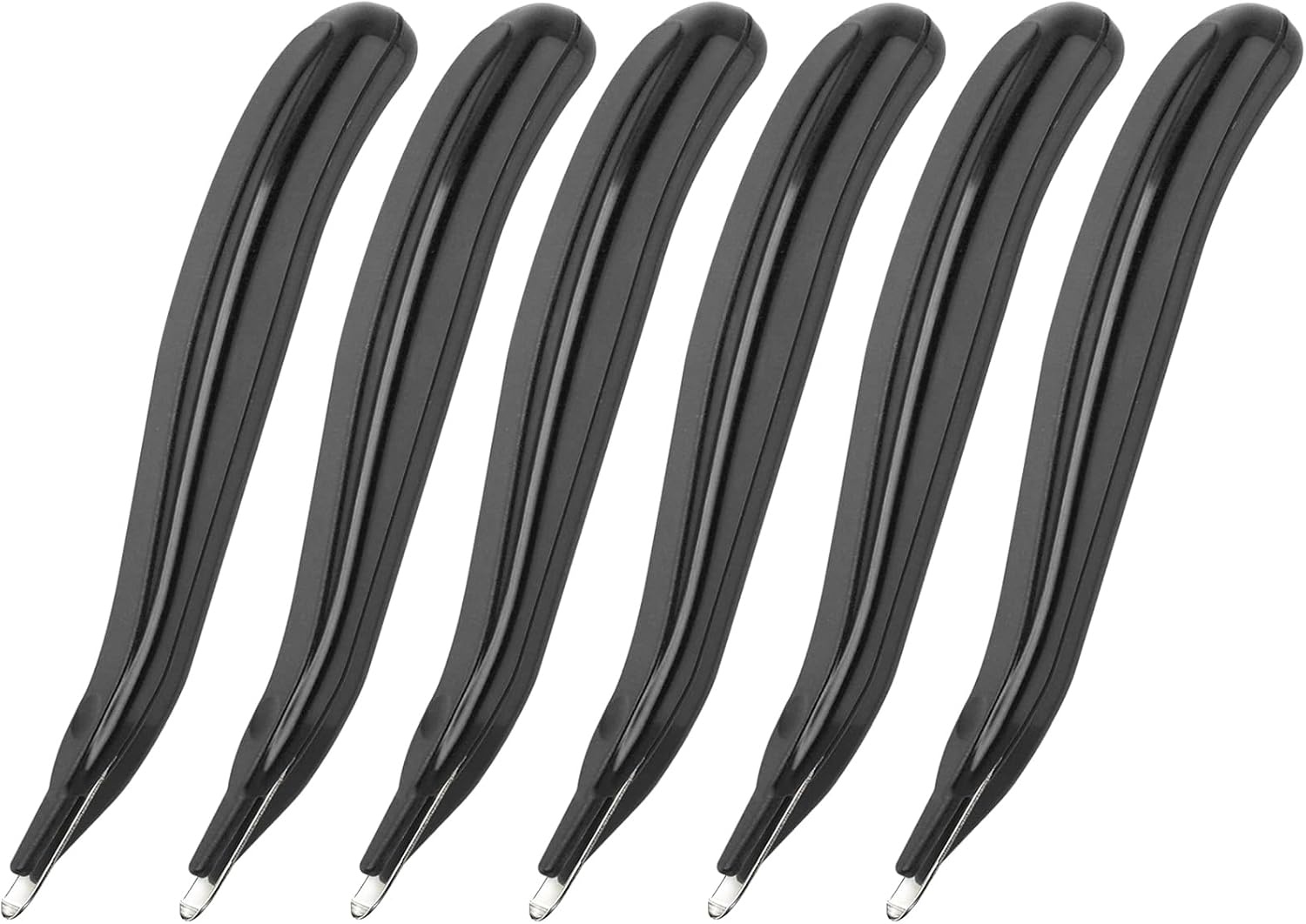 image:imageKTRIO Magnetic Staple Remover Tool 6 Pack Classic Black Professional Stapler Removers Flat Staple Puller Stick for School Office HomeBlack