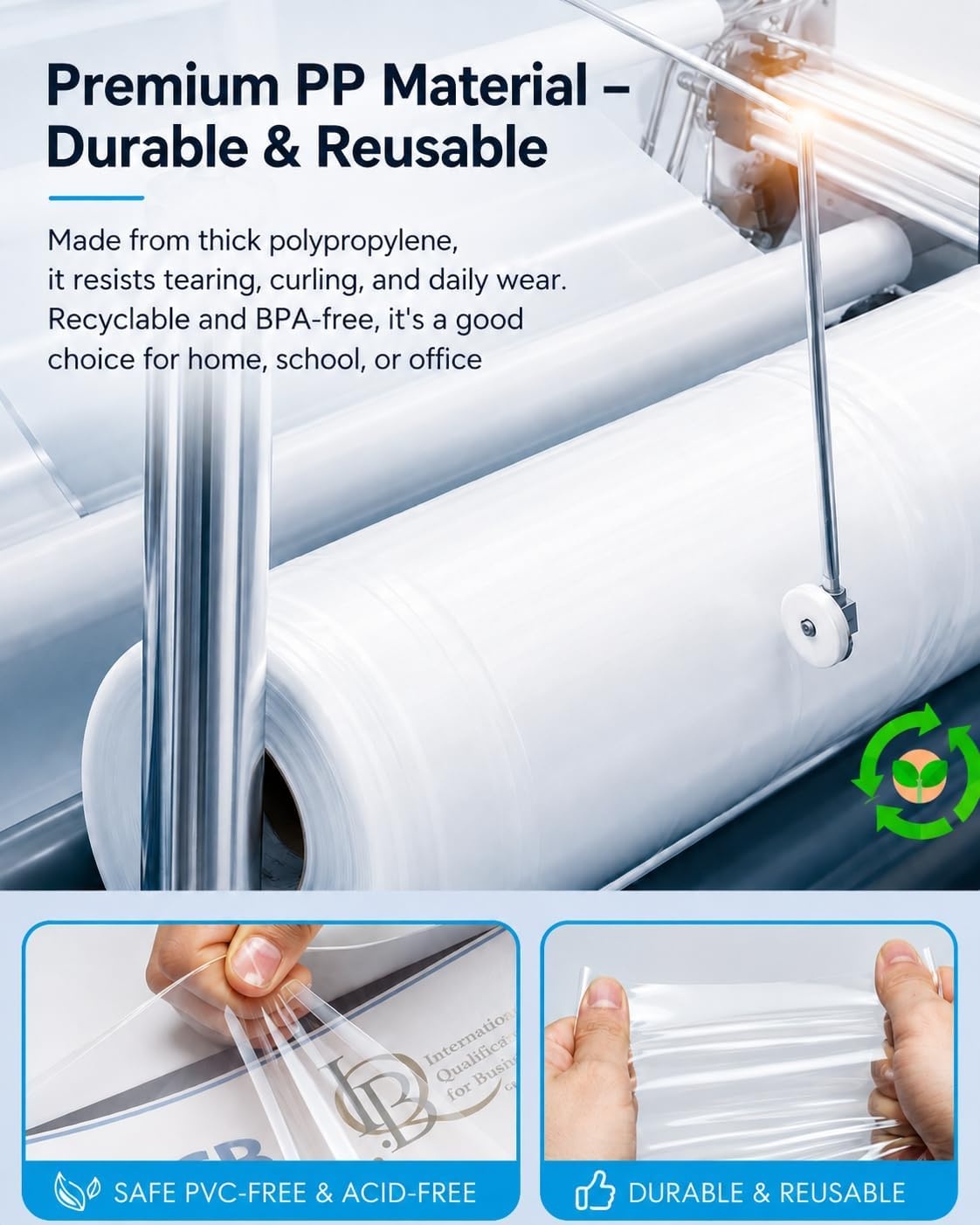 image:imageKTRIO Non Glare Sheet Protectors for 3 Ring Binder 100 Pack 85 x 11 inch Reduce Glare Clear Page Protectors Letter Size Plastic Paper Sleeves AcidFree Top Loading Business Office School Supplies1200 Pack