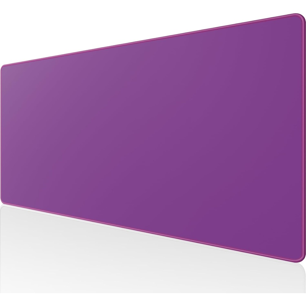 image:imageKTRIO Large Gaming Mouse Pad Desk Mat for Gamer 315 x 157 Black XXL Extended Size Design Superior MicroWeave Cloth NonSlip Rubber Base Durable Stitched Edges WaterResistant CoatingViolet Purple