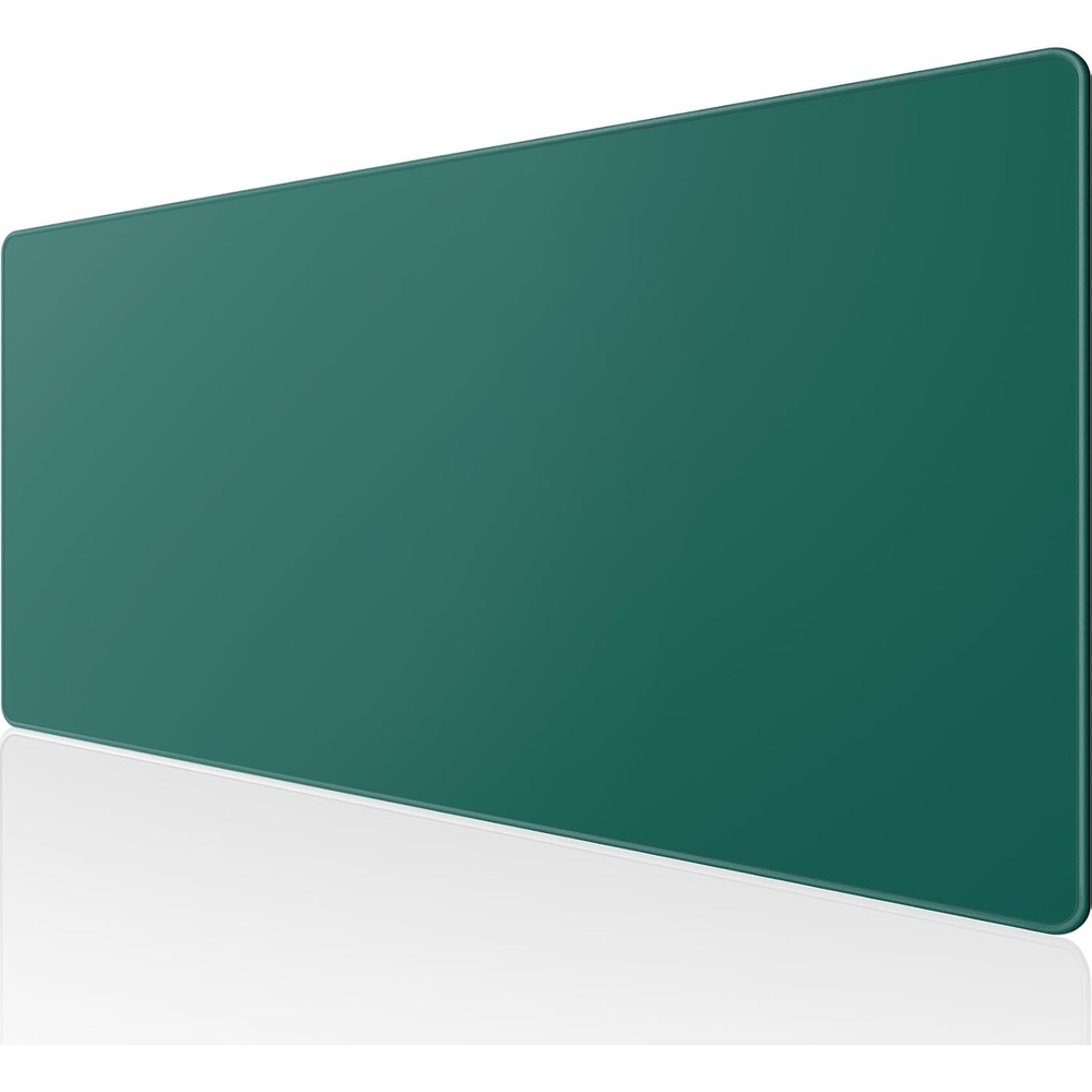 image:imageKTRIO Large Gaming Mouse Pad Desk Mat for Gamer 315 x 157 Black XXL Extended Size Design Superior MicroWeave Cloth NonSlip Rubber Base Durable Stitched Edges WaterResistant CoatingForest Green