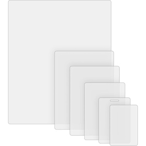 image:imageKTRIO 300 Pack Laminating Sheets 5 Mil Hold 85 x 11 inch Documents Menu  Actual 9 x 115 Thermal Laminating Pouches Clear Laminate Sheets for Laminator Letter Size Lamination Paper Office SchoolVarious Sizes  150 Pack
