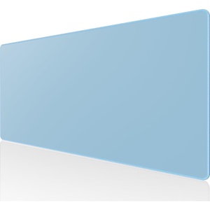 image:imageKTRIO Large Gaming Mouse Pad Desk Mat for Gamer 315 x 157 Black XXL  Extended Size Design Superior MicroWeave Cloth NonSlip Rubber Base Durable Stitched Edges WaterResistant CoatingIce Blue