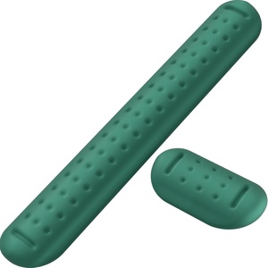 image:imageKTRIO Memory Foam Keyboard Wrist Rest Set Ergonomic Keyboard Mouse Wrist Support for Typing Pain Relief Stain Resistant 2 Pcs Pad Forest Green