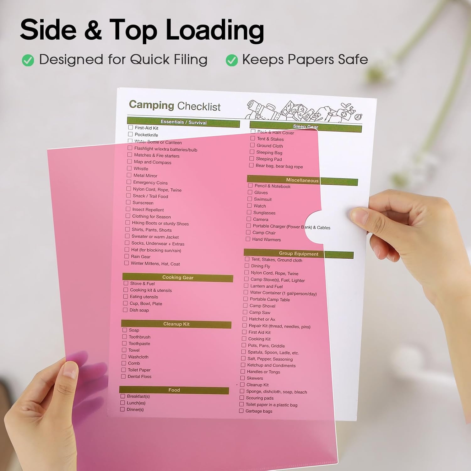 image:imageKTRIO Clear Plastic Folders Project Pockets for 85x11 Document 35 Pack HeavyDuty Paper Sleeves in 5 Soft Colors Fits Letter Size Not A4 LShaped Design with Thumb Notch for Easy AccessClear Pastel Colors
